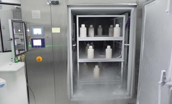 Cryogenic freezing of metal