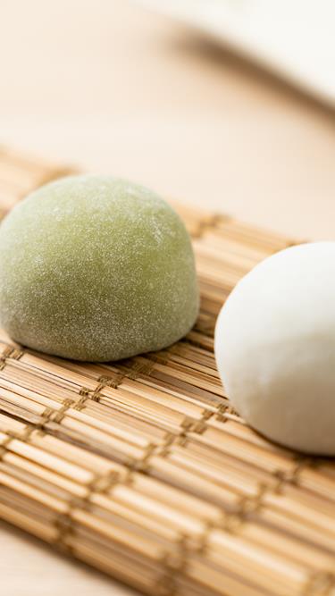 Cryogenic tunnel for Mochi dessert